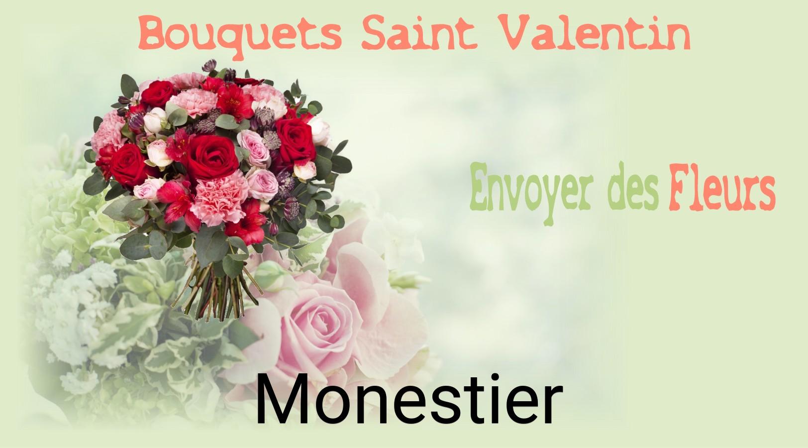 Roses de Saint-Valentin livrées à Monestier